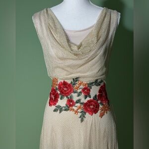 Floral Embroidered Dress
